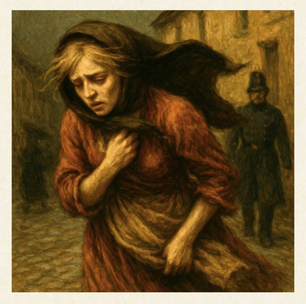 Fantine viene allontanata dalla fabbrica dopo che il suo segreto viene scoperto, segnando l'inizio della sua caduta