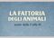 La fattoria degli animali riassunto scene 5 -10 su sfondo azzurro